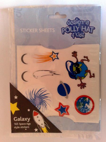 Polly Hats Stickers